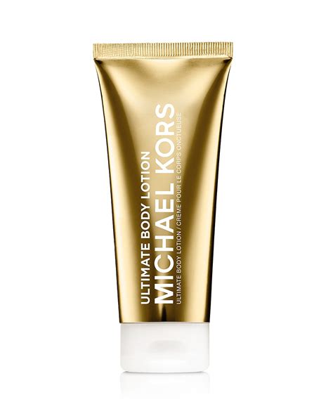 michael kors ultimate body lotion.